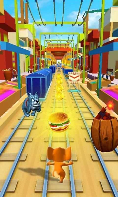 Subway Tom Clash Jerry скриншот 2