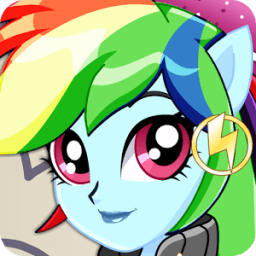 Dress up Rainbow Dash Dance Magic иконка