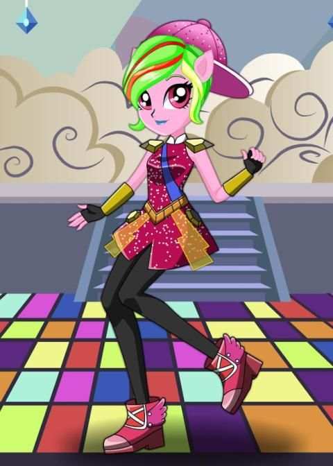 Dress up Rainbow Dash Dance Magic скриншот 2