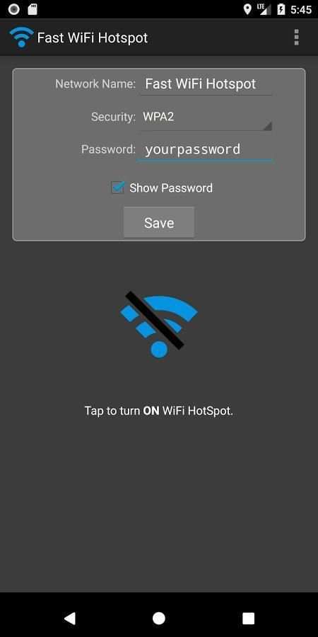 Fast WiFi Hotspot स्क्रीनशॉट 3