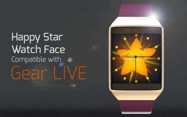Happy Star Watch Face скриншот 4