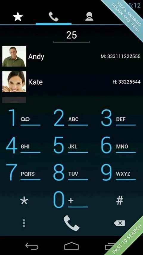 Swipe Dialer Free स्क्रीनशॉट 8