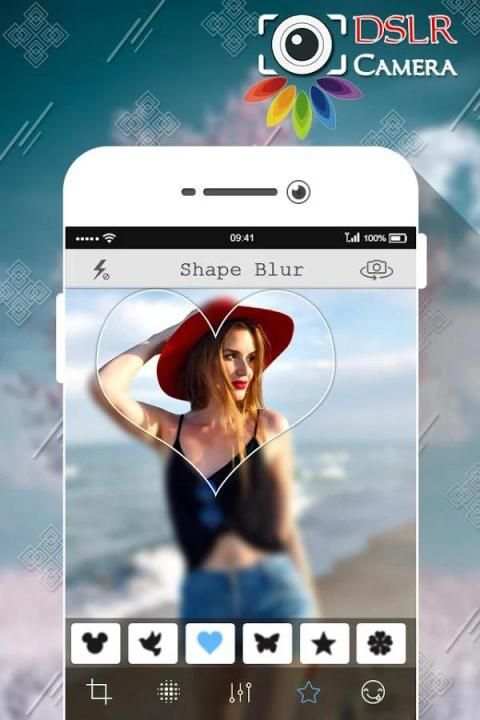 Soft Blur DSLR Effect: Portrait Mode Camera screenshot 1