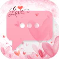 Love Pink Theme-Messaging 7 on 9Apps