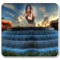 Water Fountain Photo Frames on 9Apps