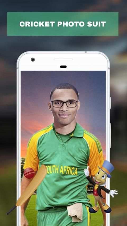 Cricket Photo Suit скриншот 1