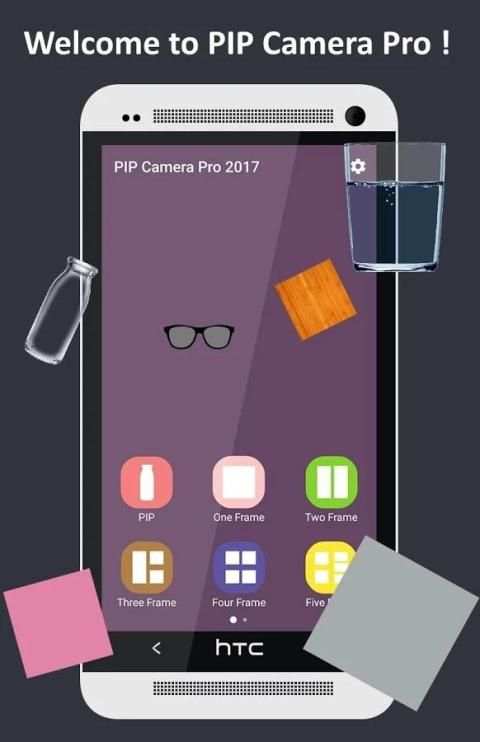PIP Camera Pro 2017 स्क्रीनशॉट 7