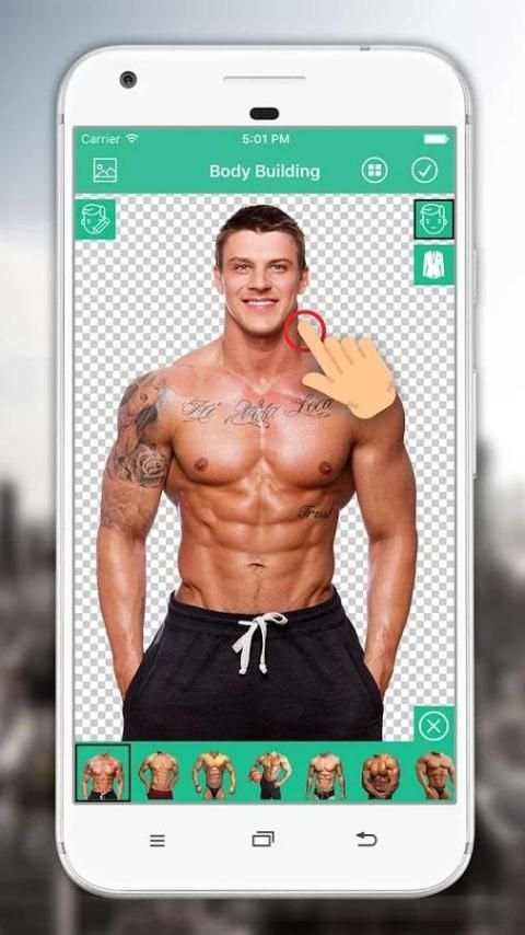 Body Builder Photo Suit Editor screenshot 14