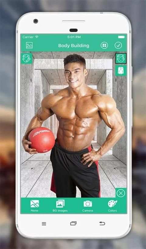 Body Builder Photo Suit Editor screenshot 3