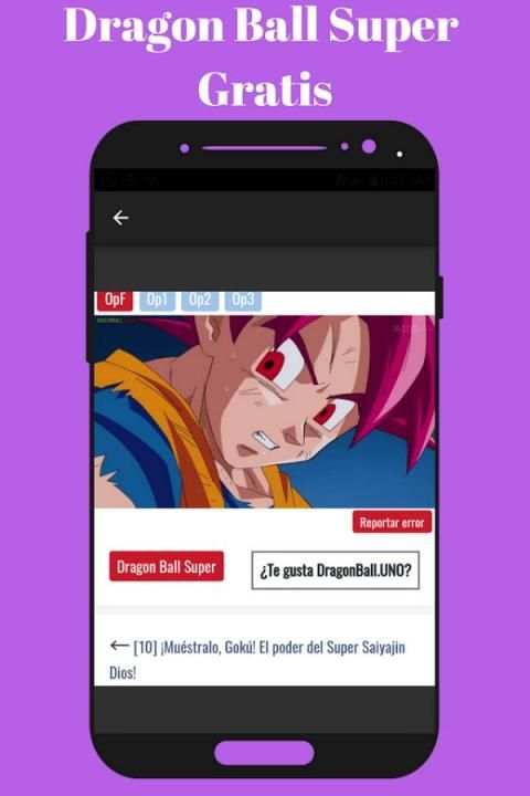 Free dragon ball super videos on hd Online Free screenshot 2
