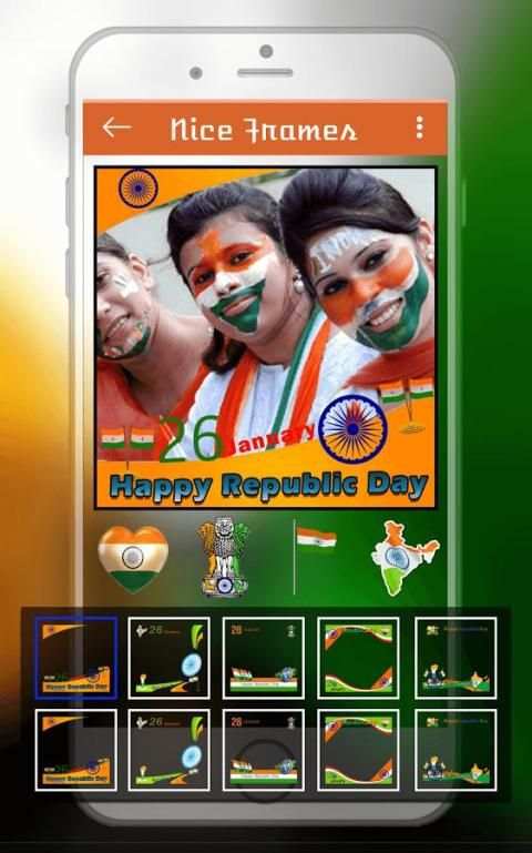 Republic Day DP Maker HD - 26 January DP Maker स्क्रीनशॉट 3
