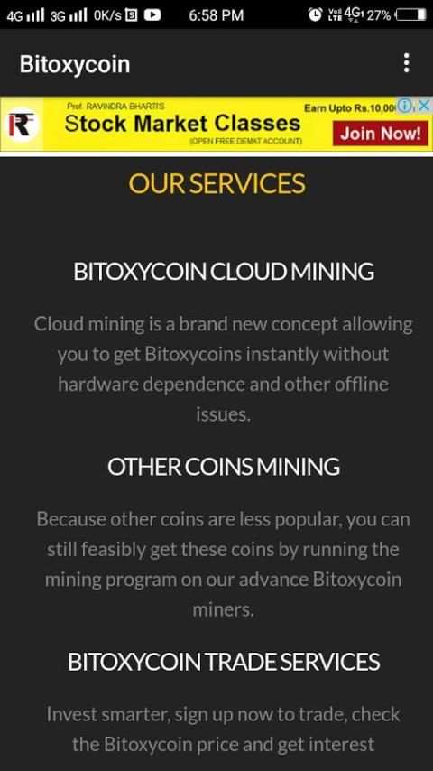 Bitoxycoin screenshot 4