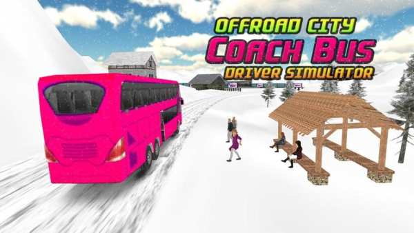 Off road City Coach Bus Driver Simulator 2017 screenshot 5