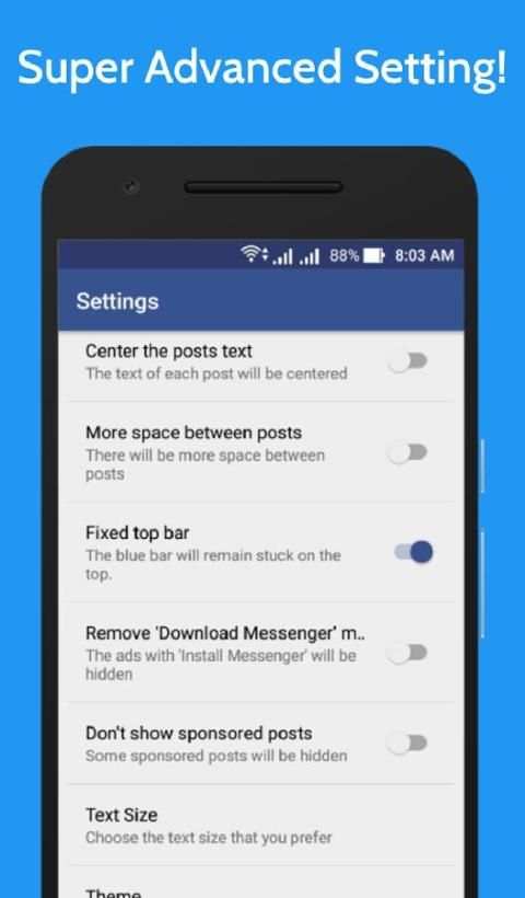 Lite for Facebook - Fast & Secure स्क्रीनशॉट 1