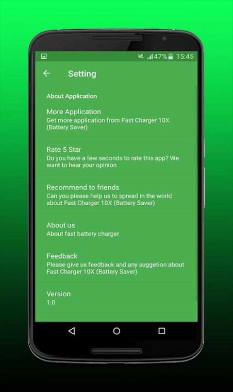 Fast Charger 10x (Battery Saver) скриншот 1