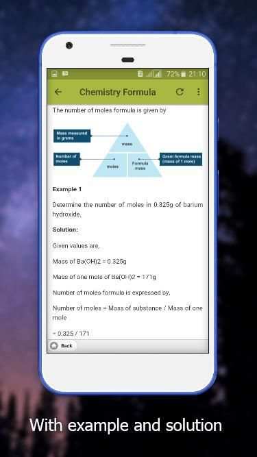 Chemistry Formula screenshot 2