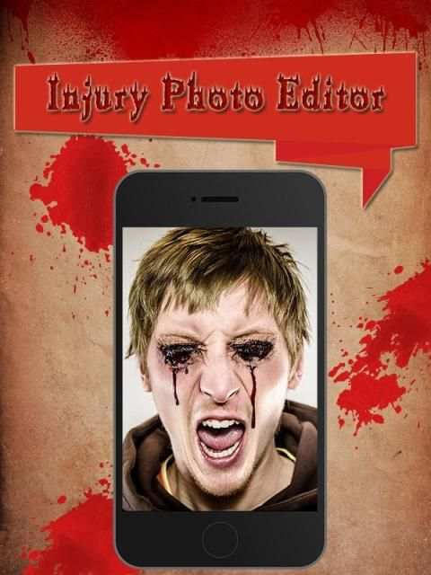 Zombie or Injury Photo Look Maker screenshot 1