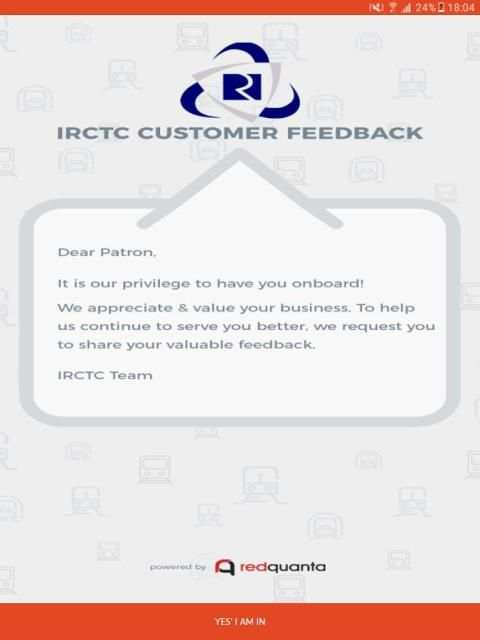 Redquanta IRCTC screenshot 4