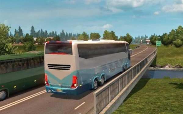 Drive Jungle Mountain Bus Simulator (Offroad) screenshot 1