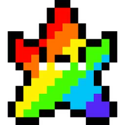 Star Coloring - Color by Number, Pixel Art