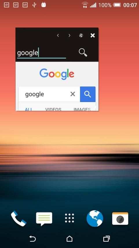 Floating Browser स्क्रीनशॉट 3