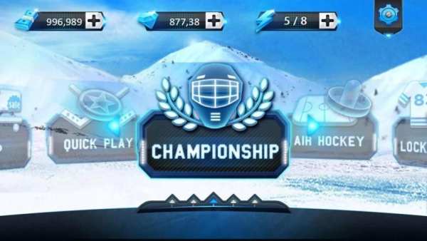 Ice Hockey 3D screenshot 1