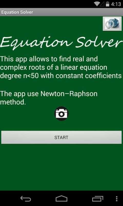 Equation Solver 4 تصوير الشاشة