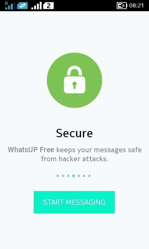 WhatsUP Free скриншот 1