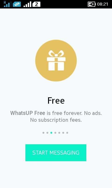 WhatsUP Free скриншот 2