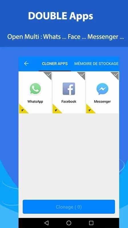 Multiple Accounts For Messenger : Dual Accounts screenshot 2