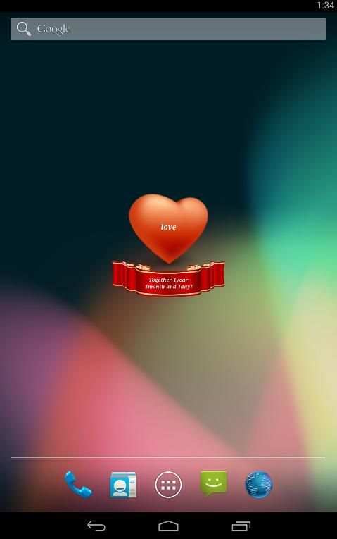 Lovely Widget Lite screenshot 2