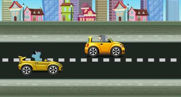 Racing oggy vs tom screenshot 2