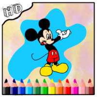 Coloring Book of Mickey