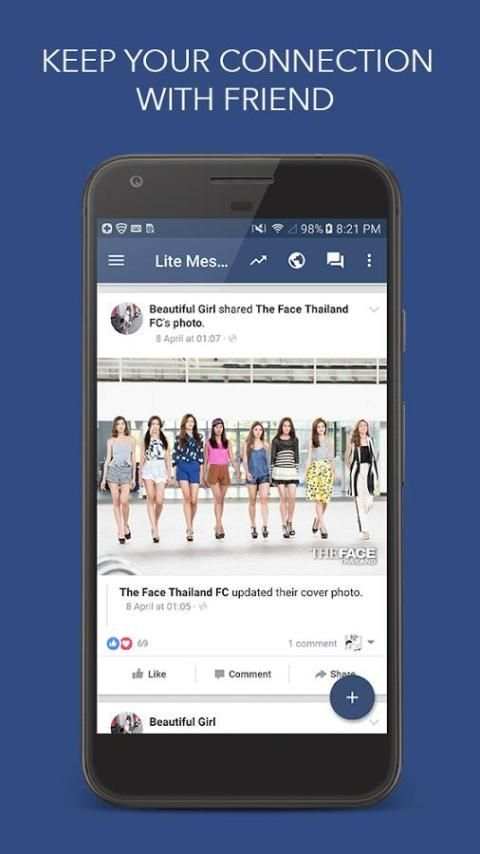 Messenger Lite - Mini Messenger screenshot 5