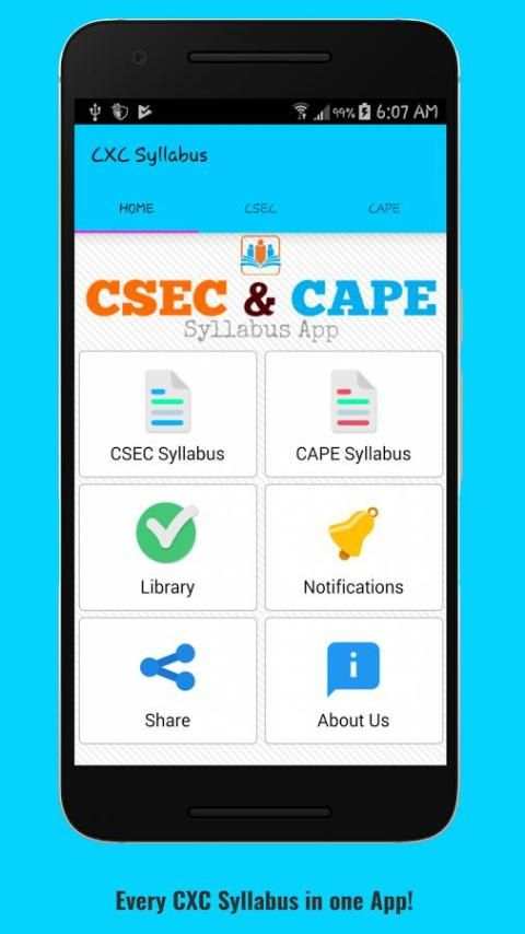 CXC Syllabus - CSEC and CAPE Syllabus App скриншот 5