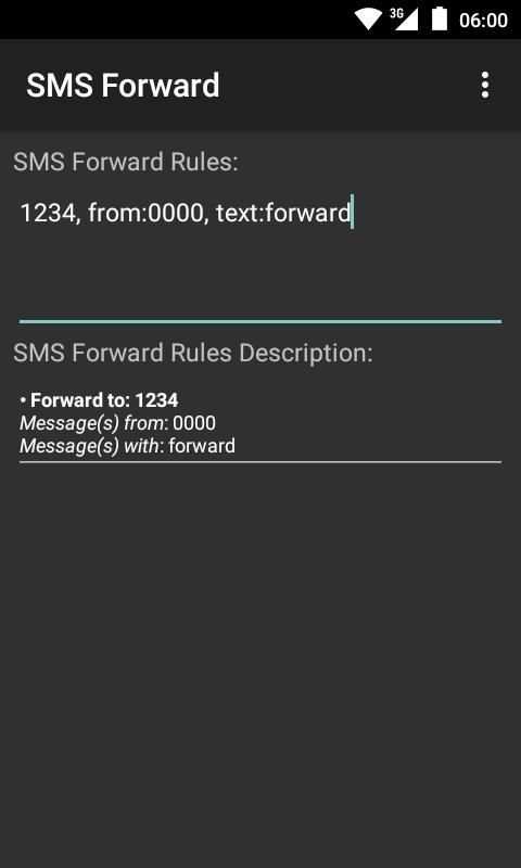 SMS Forward screenshot 2