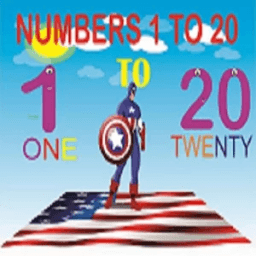 Numbers English 1 to 20 أيقونة