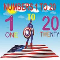 Numbers English 1 to 20 on 9Apps