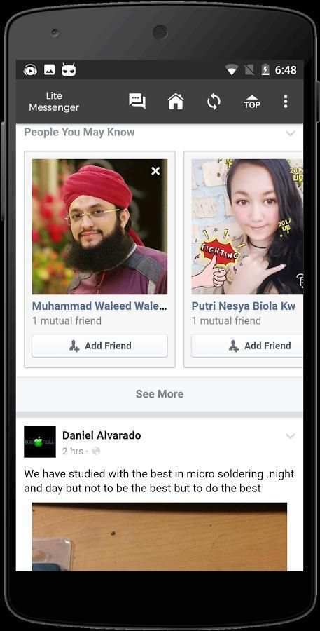 Lite Messenger screenshot 2