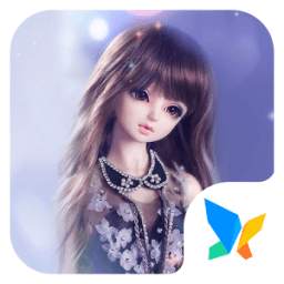 Cute Doll 91 Launcher Pro Theme 1.0