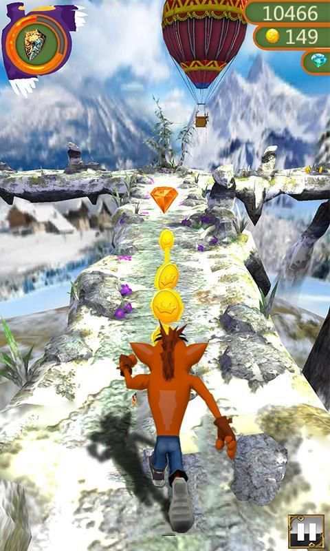 Temple Bandicoot Runner Dash скриншот 1