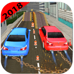 ikon Chained Limousine Joined Cars Stunts Racing 3D