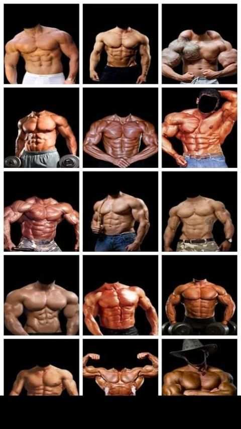 Body Builder Men Photo Suit स्क्रीनशॉट 5