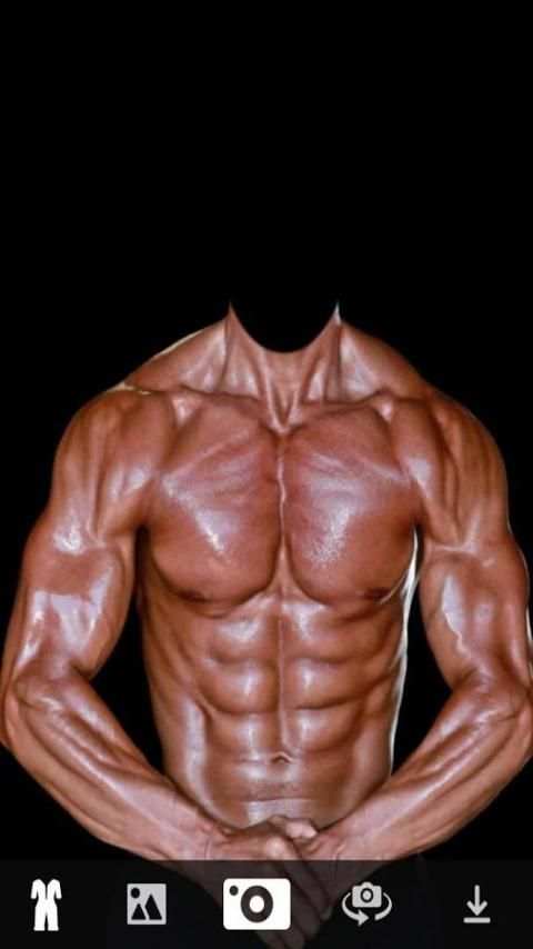 Body Builder Men Photo Suit स्क्रीनशॉट 4