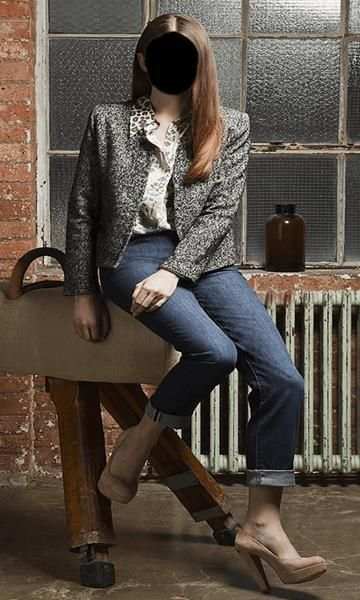 Women Jeans Style Photo Frames screenshot 1