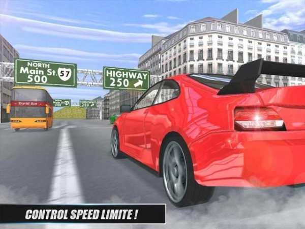 Driving School Simulator 2016 1 تصوير الشاشة