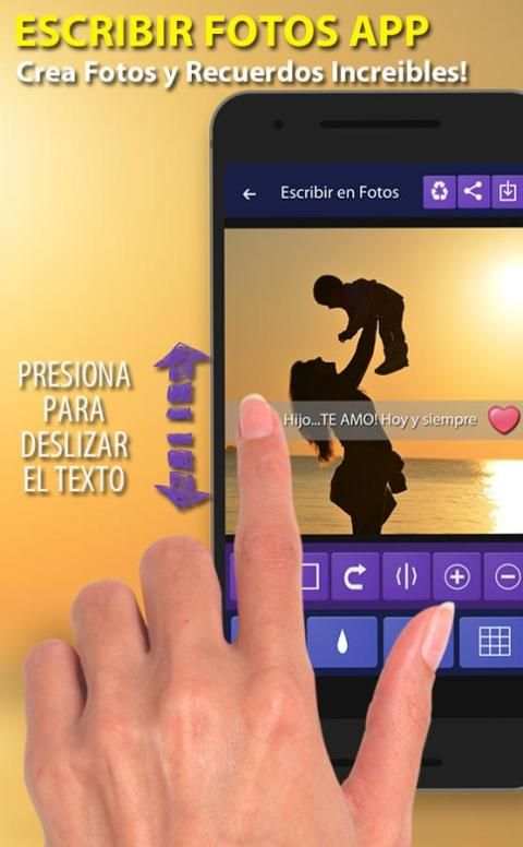 Escribir en Fotos Editor 2017 * "FotoTexty" screenshot 1