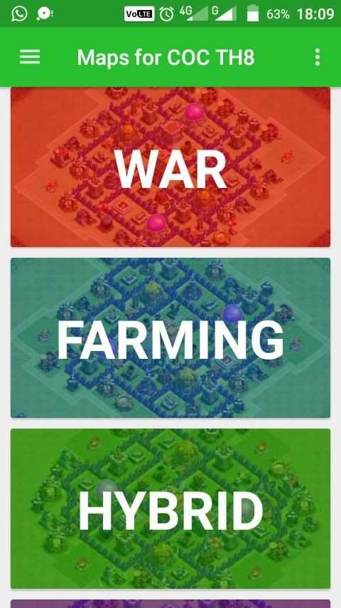 Maps for COC TH8 screenshot 6