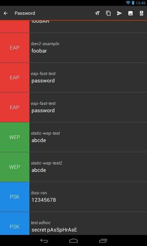 WiFi Password Viewer (Root) screenshot 7