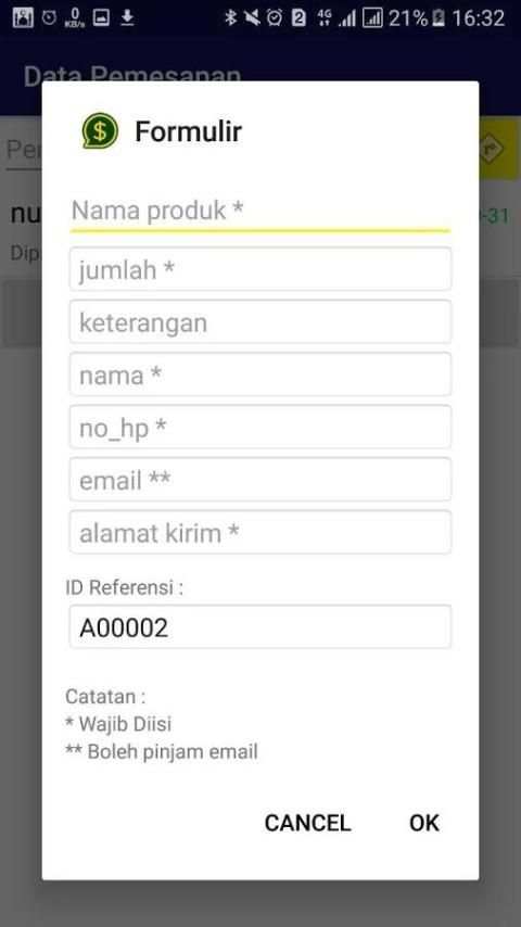 Layanan Pelanggan dan Reseller screenshot 2